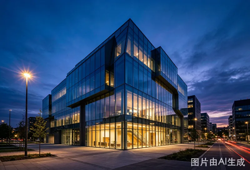 玻璃幕墙办公楼 / Glass Facade Office