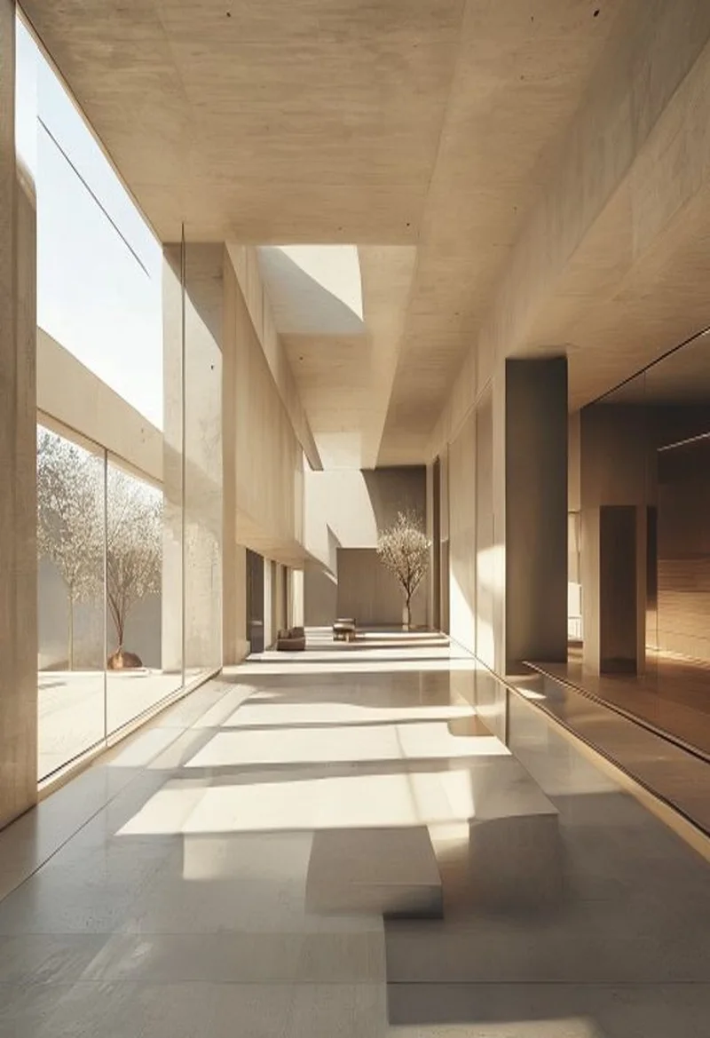 现代极简空镜室内 / Empty Minimalist Modern Interior