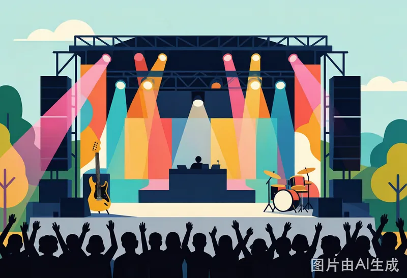 音乐节插画 / Music Festival